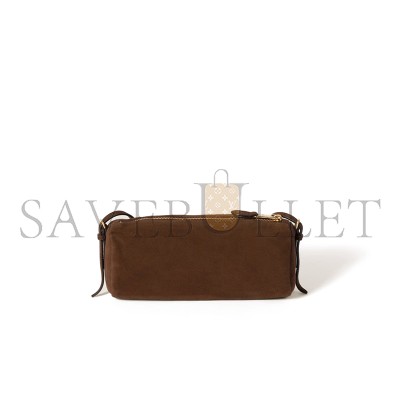 MIU MIU SUEDE LEATHER POUCH 5NE851 (22*9*9cm)
